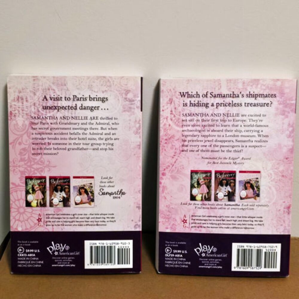American Girl Samantha 5 Books Pleasant Co SIGNED Book Mystery CYOA Short Story - Picture 5 of 12